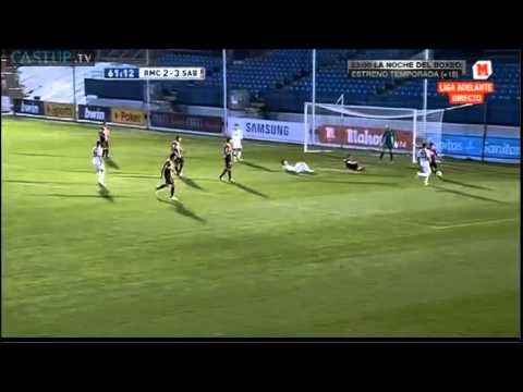 Doble parada de Nauzet (Sabadell) vs Castilla