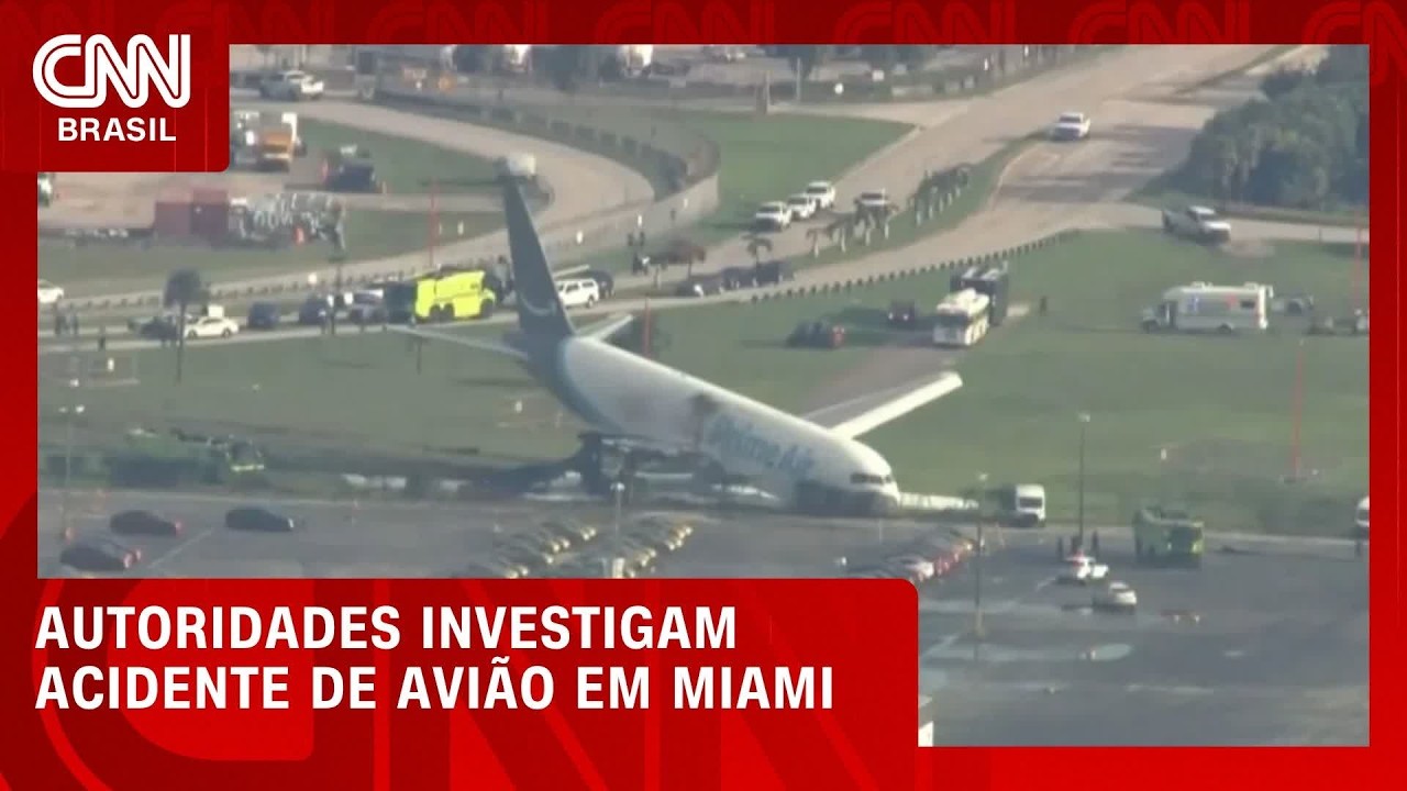 Acidente com avião da Amazon em Miami deixa ao menos 5 mortos | CNN NOVO DIA