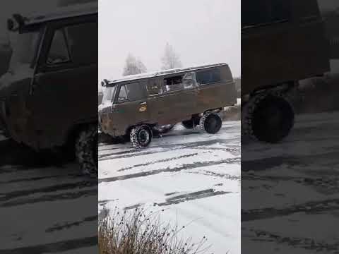 Thumbnail for UAZ 452 Buchanka 5,2 V8 insane drift by UAZ