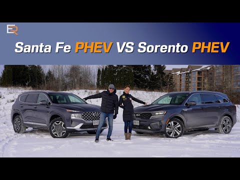 2022 Kia Sorento PHEV vs  Hyundai Santa Fe PHEV - SIMILAR but DIFFERENT
