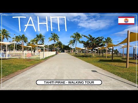 Balade à pied dans le parc Aorai à Pirae, Tahiti