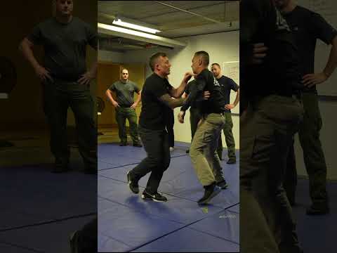 Two Takedown Options From the Shoulder Lock Position #takedowns #police
