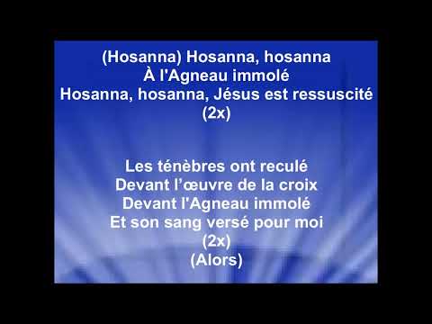 HOSANNA À L'AGNEAU IMMOLÉ - Betty Marolany