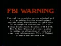 FBI Warning VHS