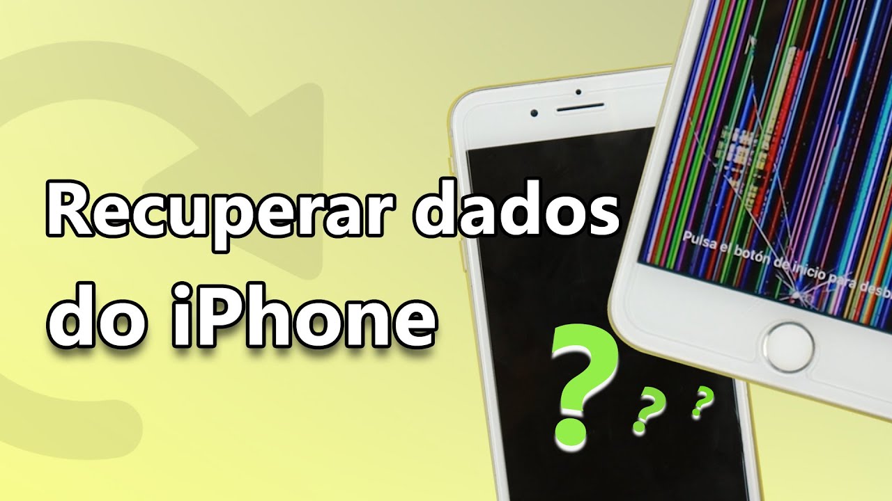 como recuperar dados do iPhone após restauração