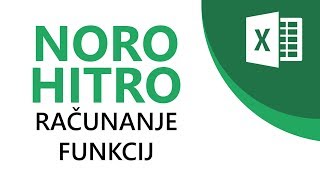 NORO HITRO računanje funkcij | Microsoft Excel - Samodejni izračuni