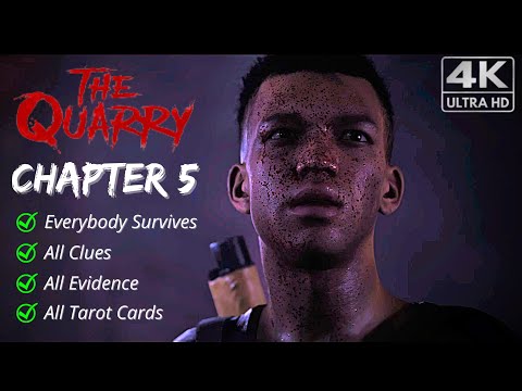 The Quarry | Chapter 5 - Gameplay Walkthrough [4k ULTRA HD] Full Game - Best Ending (All Survive)