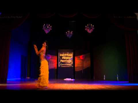 Jasirah of Poland - Raks sharki, drum solo and belly samba on Egyptian Fever Festival IV