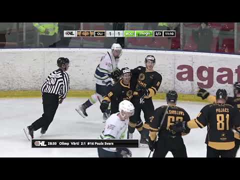 OHL Olimp/Venta 2002 -  Mogo/LSPA. Spēles spraigākie notikumi. (22.03.2022.)