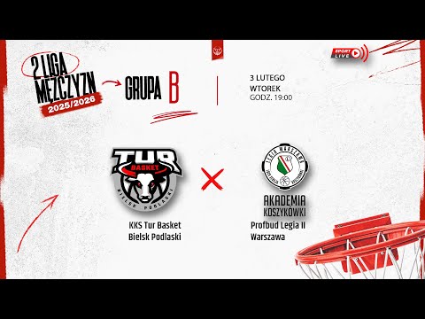 KKS Tur Basket Bielsk Podlaski - Profbud Legia II Warszawa (2 LM)