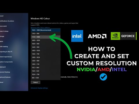 🔧Make Your Custom Resolution in Windows 10 or 11 For Nvidia/AMD/Intel