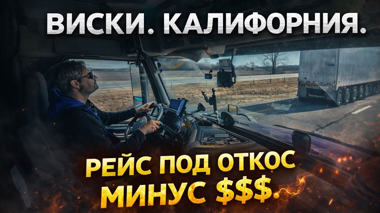 Фура виски и 4000 км: Индианаполис, усталость и цена дальнего рейса