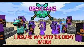 I Declare War on my SMP! Sodium Ambrus VS MOB (men of battle)