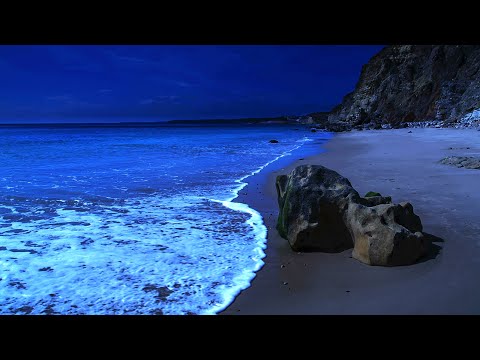 Asleep Naturally With Ocean Sounds, Most Relaxing Nature Sounds For Deep Sleeping (Praia Santa)