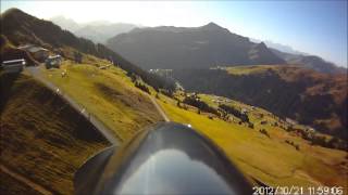 preview picture of video 'Modellflug auf der Uga Alpe, Damüls'