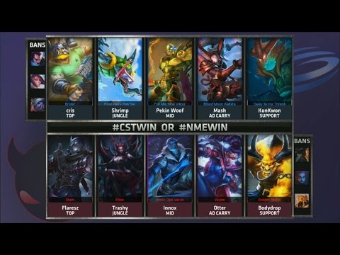 CST vs NME Game 3 Highlights – COAST GAMING vs ENEMY ESPORTS- NA LCS SPRING PROMOTION 2015
