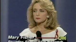 Mary Fisher &quot;Whisper of AIDS&quot; Speech 1992 Pt 1