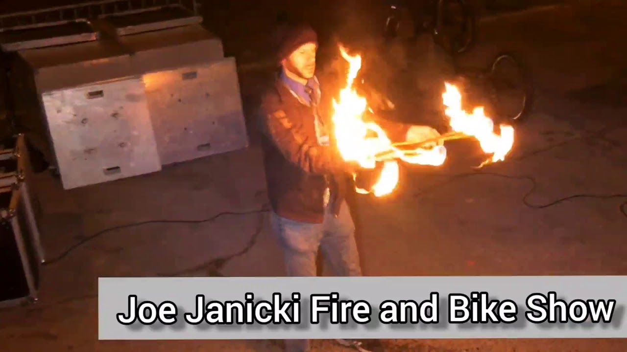 Promotional video thumbnail 1 for Janicki Designs Bike and Fire Entertainment