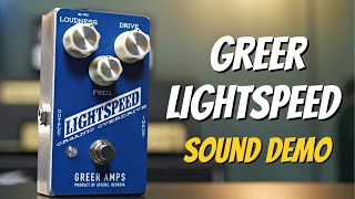 Video thumbnail for The Best "Always-On" Pedal - Greer Amps Lightspeed - Pedal Demo by SRGuitar