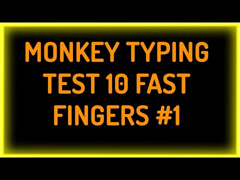 A story from a random guy ||| 10 Fast Fingers #1