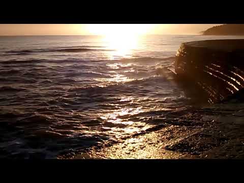 Winter Sun Over The Cobb, Lyme Regis