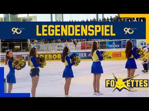 Legendenspiel Dynamo Berlin vs. Dynamo WSW 🏒    I FOXETTES CHEERLEADER