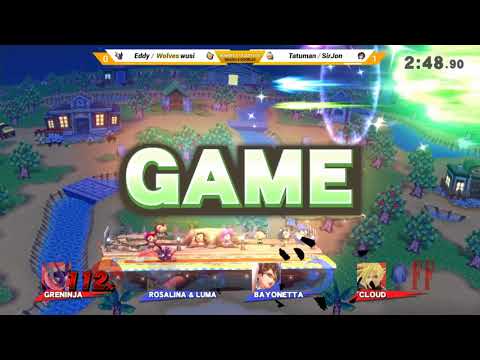 AGON N2 - Eddy + Wolves | Wusi Vs. Tatuman + SirJon - Winners Quarters - Smash 4 Doubles