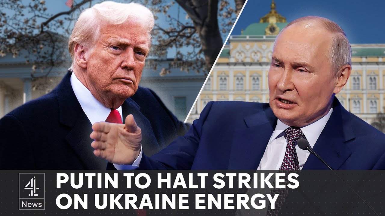 Putin agrees to 30 day pause in strikes on Ukraine energy