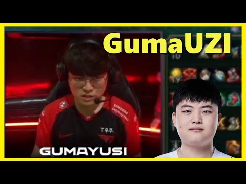 T1 Gumayusi Vayne Solo Bolo on his old Midlaner