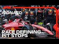 The Race Defining Pit Stops | 2022 Monaco Grand Prix