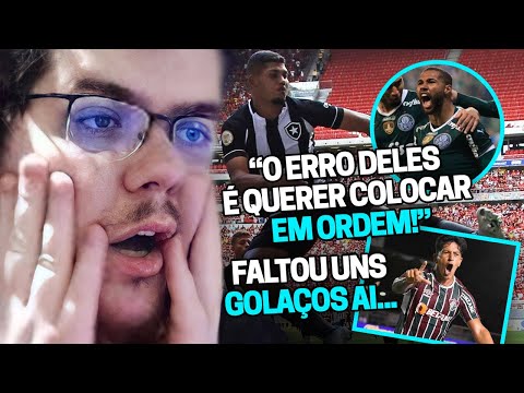 CASIMIRO REAGE: GOLS MAIS BONITOS - PRIMEIRO TURNO DO BRASILEIRÃO 2022 SÉRIE A | Cortes do Casimito