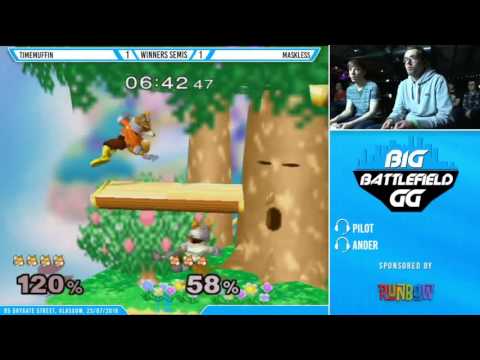 Big Battlefield W Semis - TimeMuffinPHD (Fox) vs Maskless (Fox)