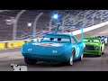 Cars 2006 Lightning McQueen Blows His Tires Disney XD Airing December 3 2011