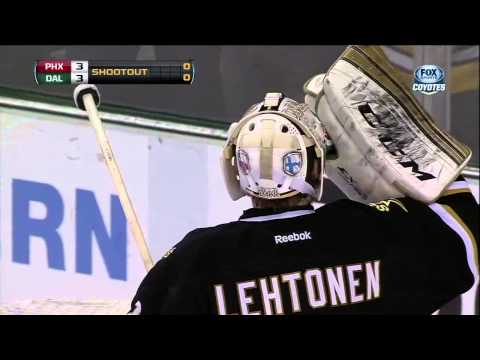 Shootout 1 Feb 2013 Phoenix Coyotes vs Dallas Stars NHL Hockey