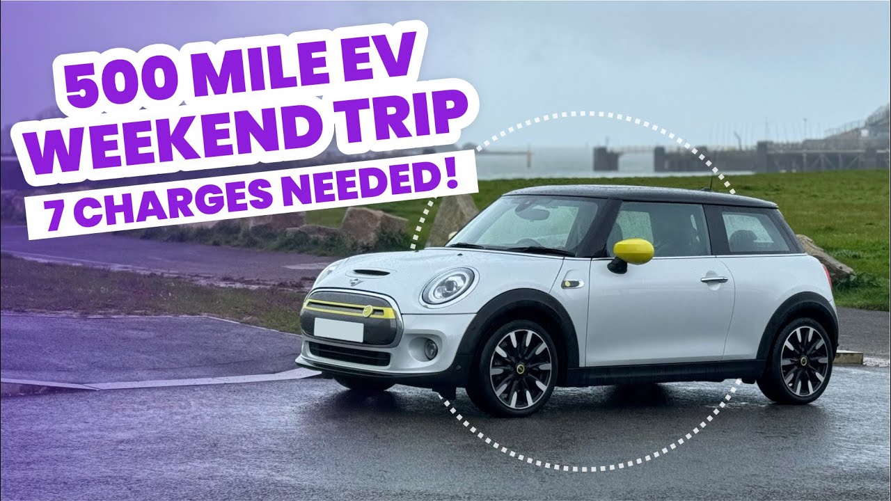 MINI Cooper SE / Electric: 500 MILE Weekend Plymouth Road Trip in a Short-Range ELECTRIC CAR