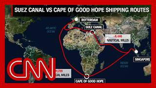 The global shipping detour around Hormuz: 3x longer, 4x costlier