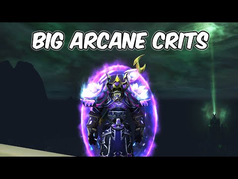 BIG ARCANE CRITS - 10.0 Arcane Mage PvP - WoW Dragonflight PvP