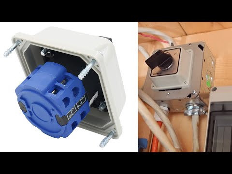 Wire an 8 pin Rotary Changeover Switch