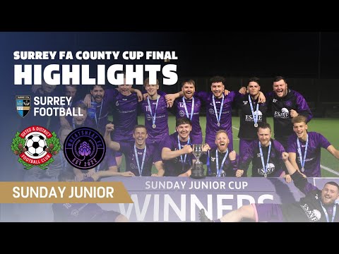 Sunday Junior County Cup Final | Oxted & District United 2 - 7 Wheatsheaf FC