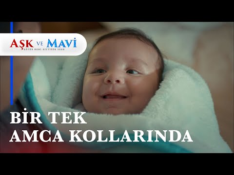 Demirhan amcasının kollarında türküyle sakinleşiyor - Aşk ve Mavi 43. Bölüm