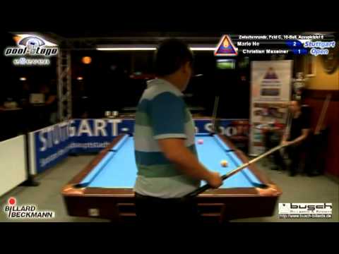 Stuttgart Open 2010 He-Maxeiner, 10-Ball, Pool Billard