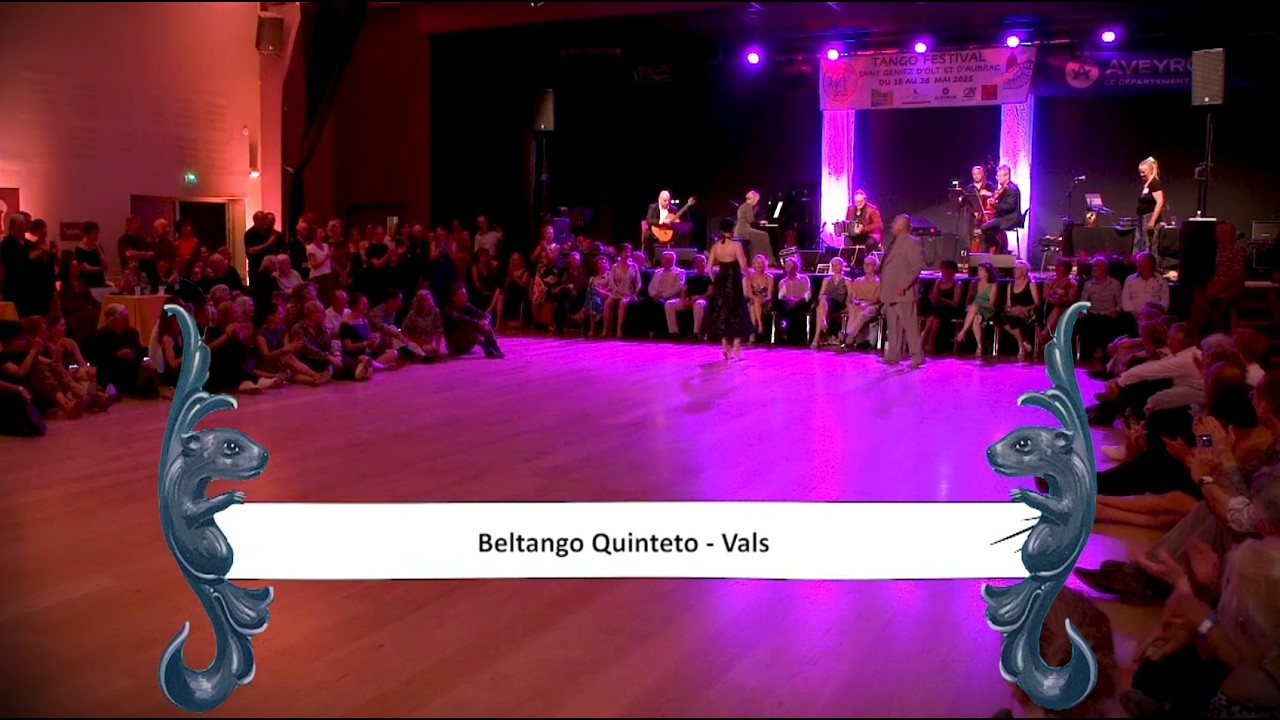 Carolina UDOVIKO & Gustavo GOMEZ au Tango Festival de St Geniez d'Olt du 18 au 26 mai 2025.