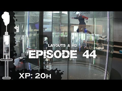 Layouts and Headdown - Indoor Skydiving #44 (~20h XP)