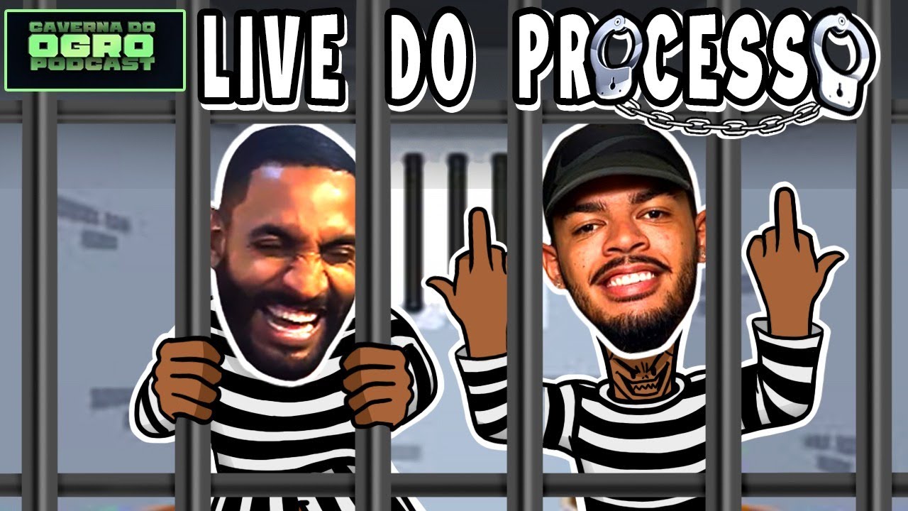 LIVE DO PROCESSO - GIOVANA FAGUNDES NOS PROCESSOU! - CAVERNA DO OGRO PODCAST