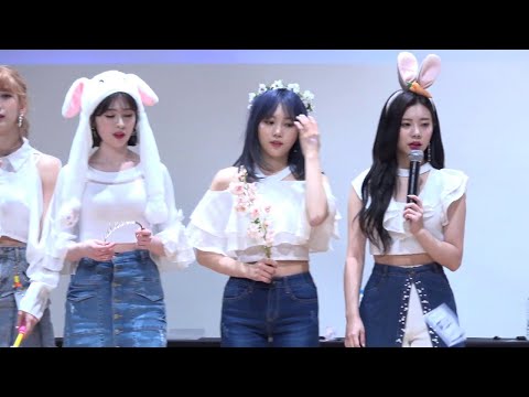 190413  다이아(DIA)  'Closing Comment part.3'  4K 직캠  @Fansign  KBS미디어센터