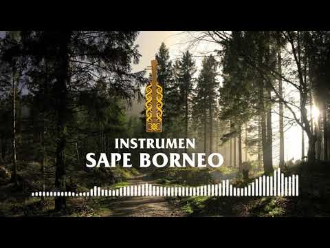 SAPE DAYAK INSTRUMENT | FULL 1 JAM | RELAXING SLEEP MUSIC | MUSIC INSTRUMENT