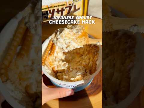 TRYING THE VIRAL JAPANESE YOGURT CHEESECAKE HACK
