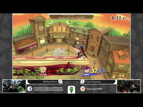 GUMS X Singles (Winner's Bracket) - MrRyanNess (Yoshi/Cloud) vs 21S TonyPajamas (Ness)
