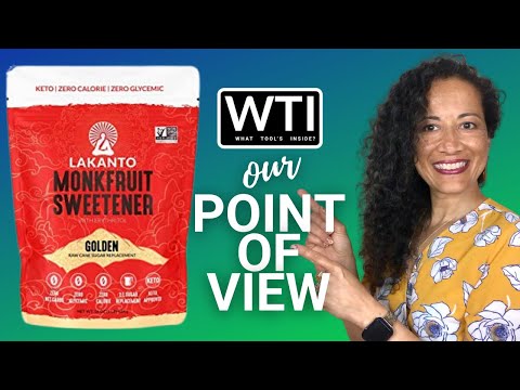 Lakanto Monk Fruit Sugar Substitute - WTI product video review