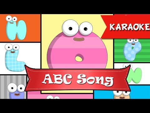 ABC Alphabet song [KARAOKE] | Nhạc thiếu nhi hay, học tiếng Anh qua bài hát